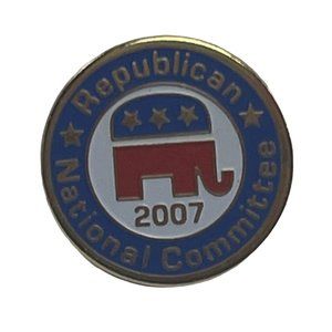 Pin Republican Elephant 2007 National Committee RNC
